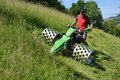 Einachsmäher mit Finger-Mähwerk, geeignet für Steillagen | © Rapid Technic AG
