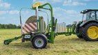 Rundballen-Wickler gezogen | © Agrarlandtechnik AG / KRONE