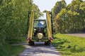 Seitenmähwerke in Transportstellung | © Agrar Landtechnik AG / KRONE