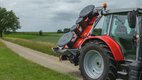 Heck-Trommelmähwerk in Transportstellung | © Werkbild Kuhn